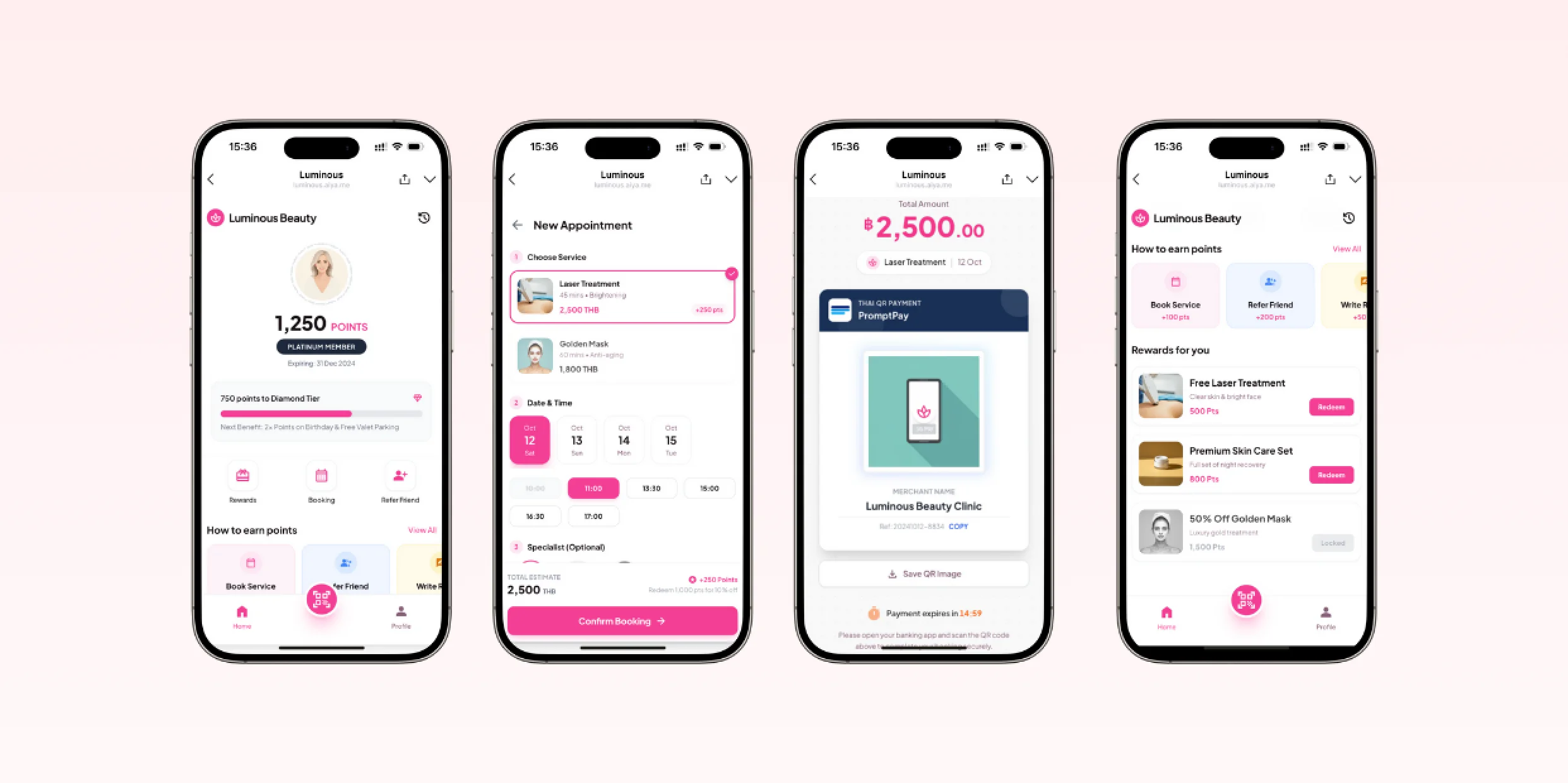 Luminous Beauty Customer Journey