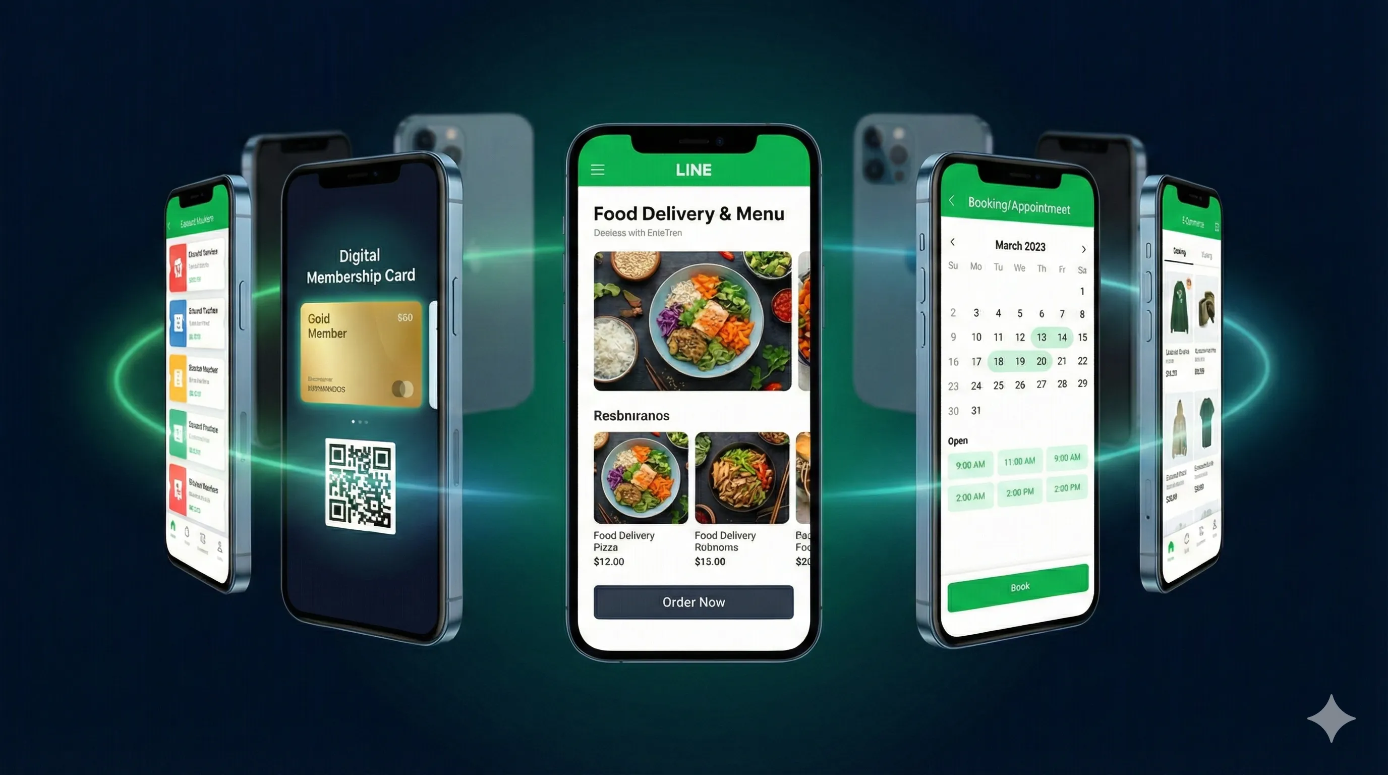 LINE Mini App Background